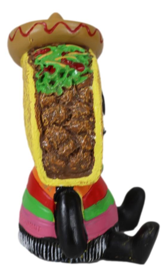 Furrybones Pancho The Taco King With Sombrero And Nachos Furry Bone Figurine