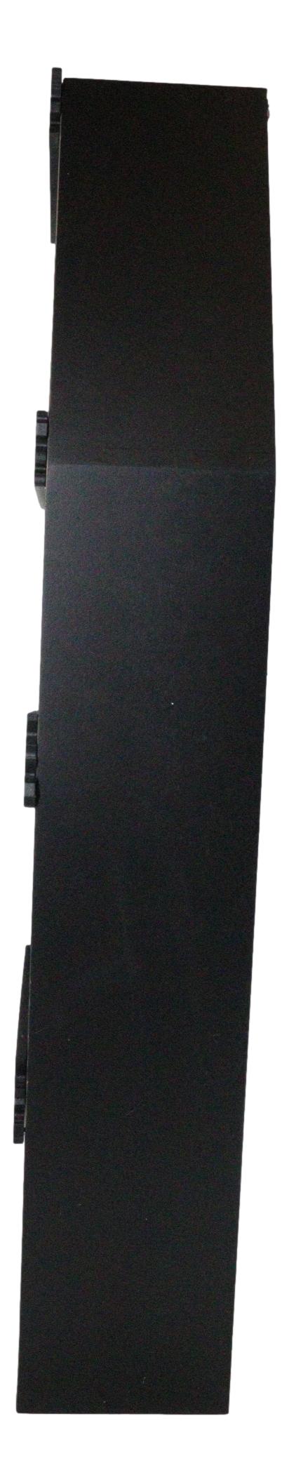 Gothic Graveyard Light Duty Black Coffin Casket Cabinet Shelving Wall Shelf 30'H