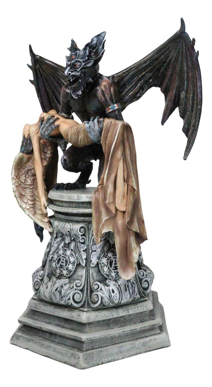 Gothic Saturn's Reprieve Charun Restoring Life To Maion Angel Of Saturn Statue