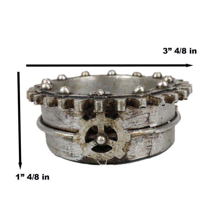 Gothic Steampunk Anguistralobe Path Of Destiny Gears Clockwork Trinket Dish