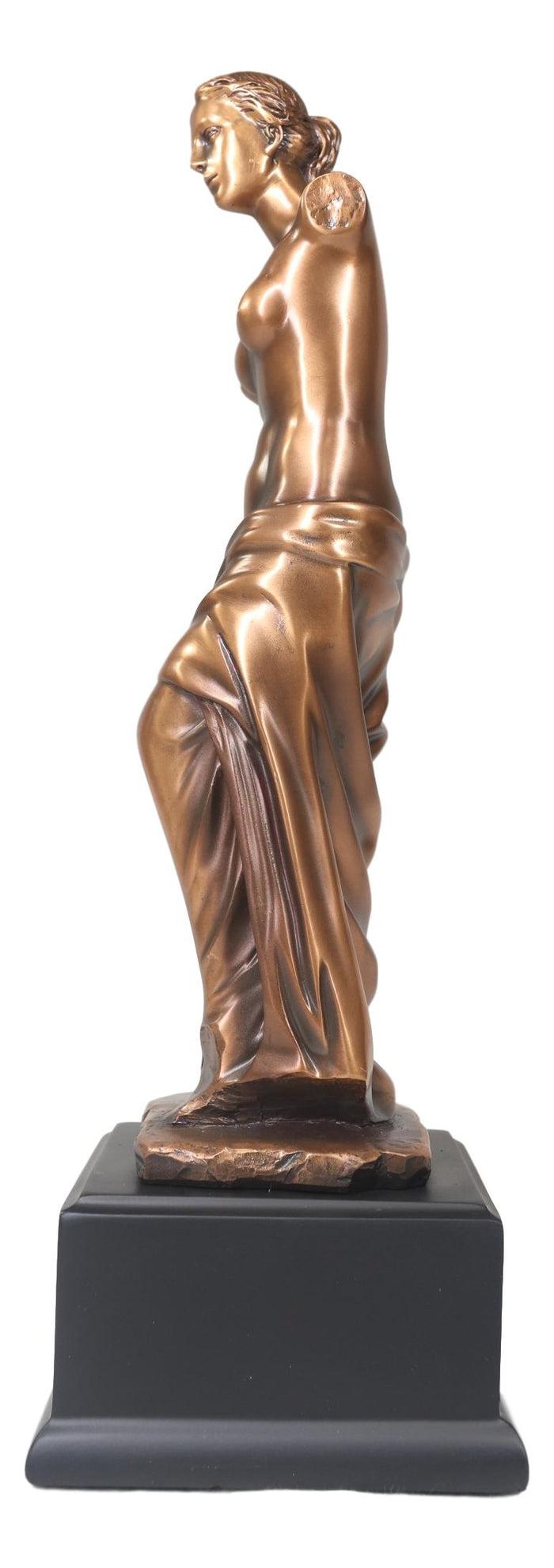 Greek Goddess Venus De Milo Statue With Base Aphrodite Of Milos Louvre Museum