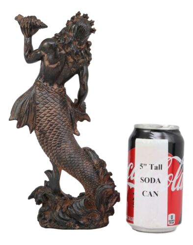 Greek Mythology God Of The Seas And Tremors Merman Poseidon Statue Neptune Decor