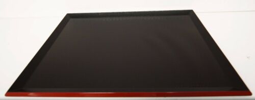 Japanese Large Lacquered Plastic Serving Or Display Platter Tray 17.75" By 13"