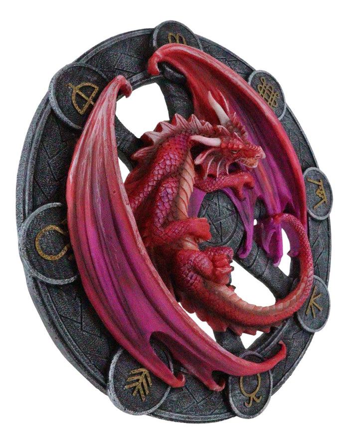 Lammas Drake Harvest Season Wheel Of The Year Sabbats Of The Dragon Wall Decor