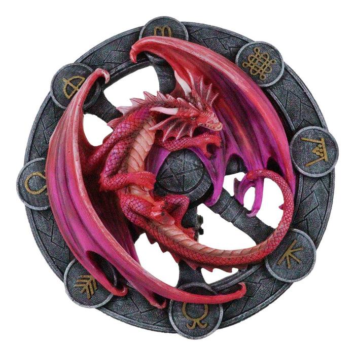 Lammas Drake Harvest Season Wheel Of The Year Sabbats Of The Dragon Wall Decor