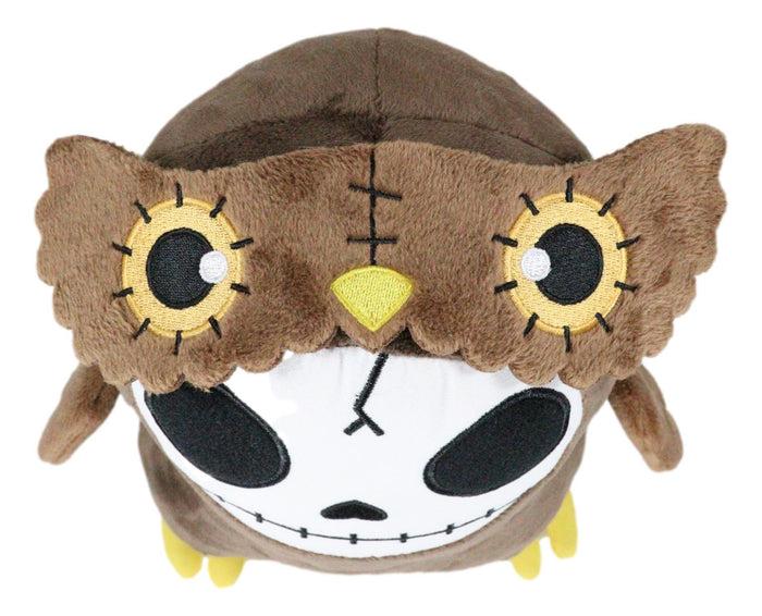 Larger Furry Bones Skeleton Hootie The Brown Owl Plush Doll Stuffed Collectible