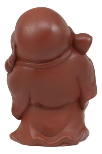 Laughing Buddha With Wisdom Pearl Feng Shui Bodhissatva Maitreya Mini Figurine