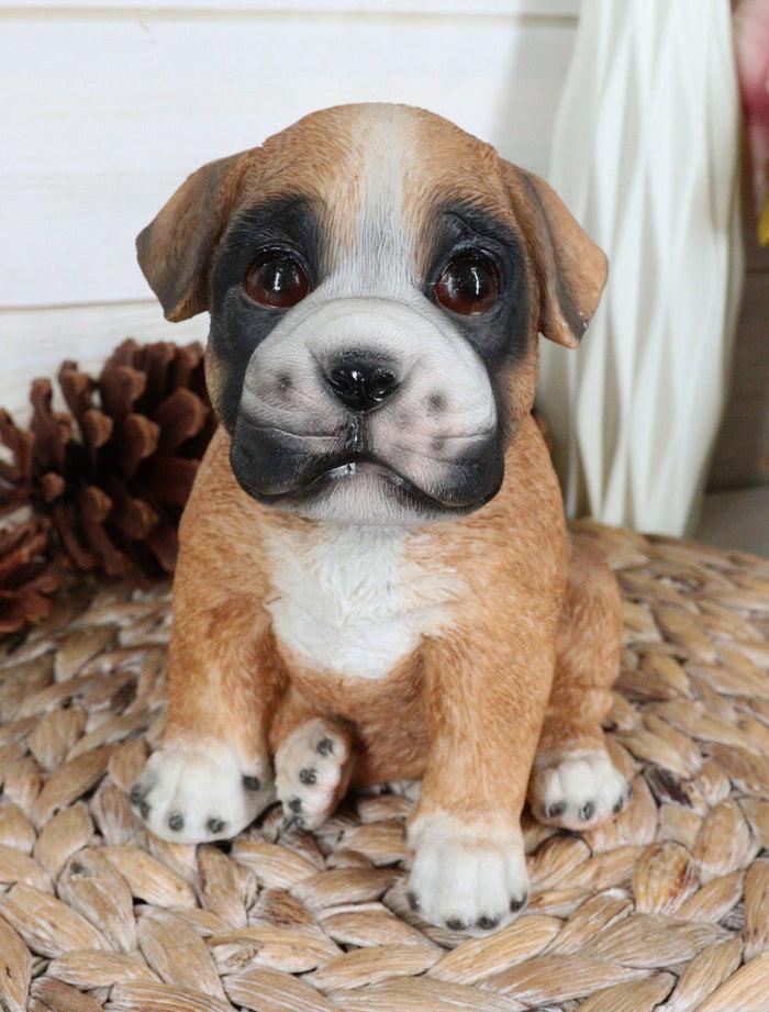 Lifelike Fawn Boxer Puppy Dog Sitting Figurine Pet Pal Pedigree Dogs Canine Lifelike Fawn Boxer Puppy Dog Sitting Figurine Pet Pal Pedigree Dogs Canine