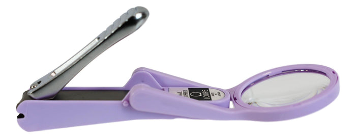 Made In Japan KAI Precision Blade Magnifying Glass Loupe & Stopper Nail Clipper