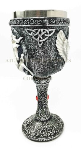 Magical Enchanted Heavenly Kingdom Pegasus Horse 8oz Wine Drink Goblet Chalice