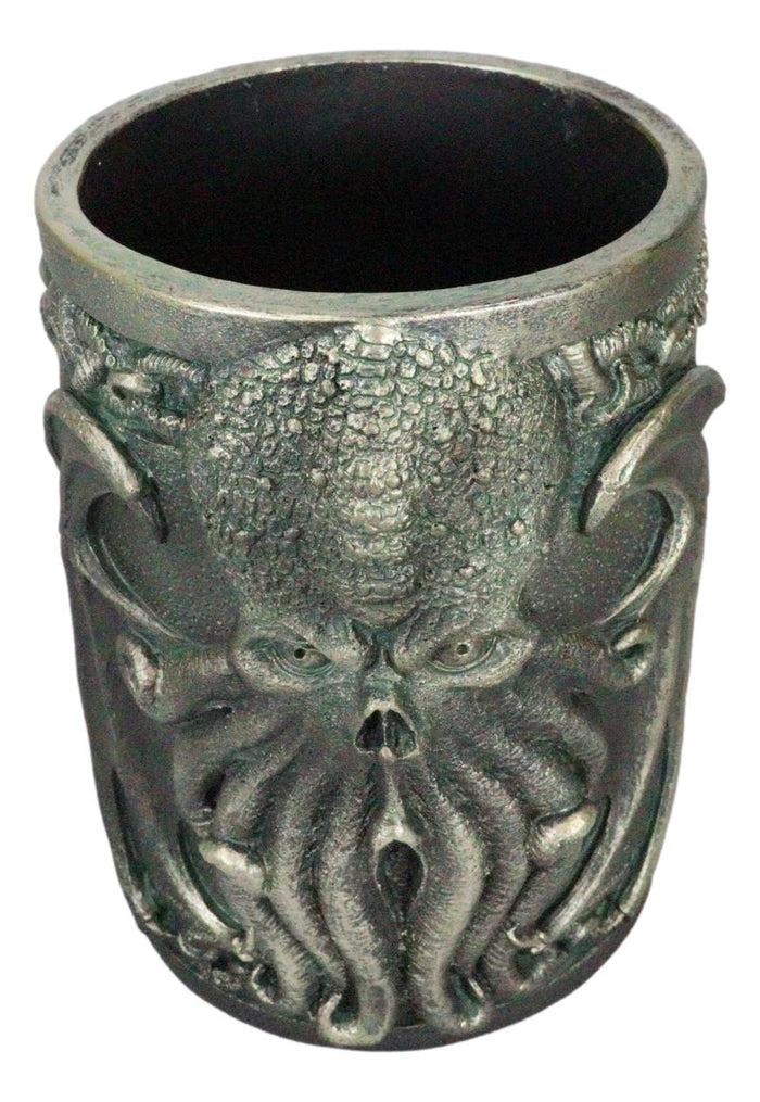 Marine Call Of Cthulhu Skull Sea Monster Stationery Pen Brush Holder Figurine