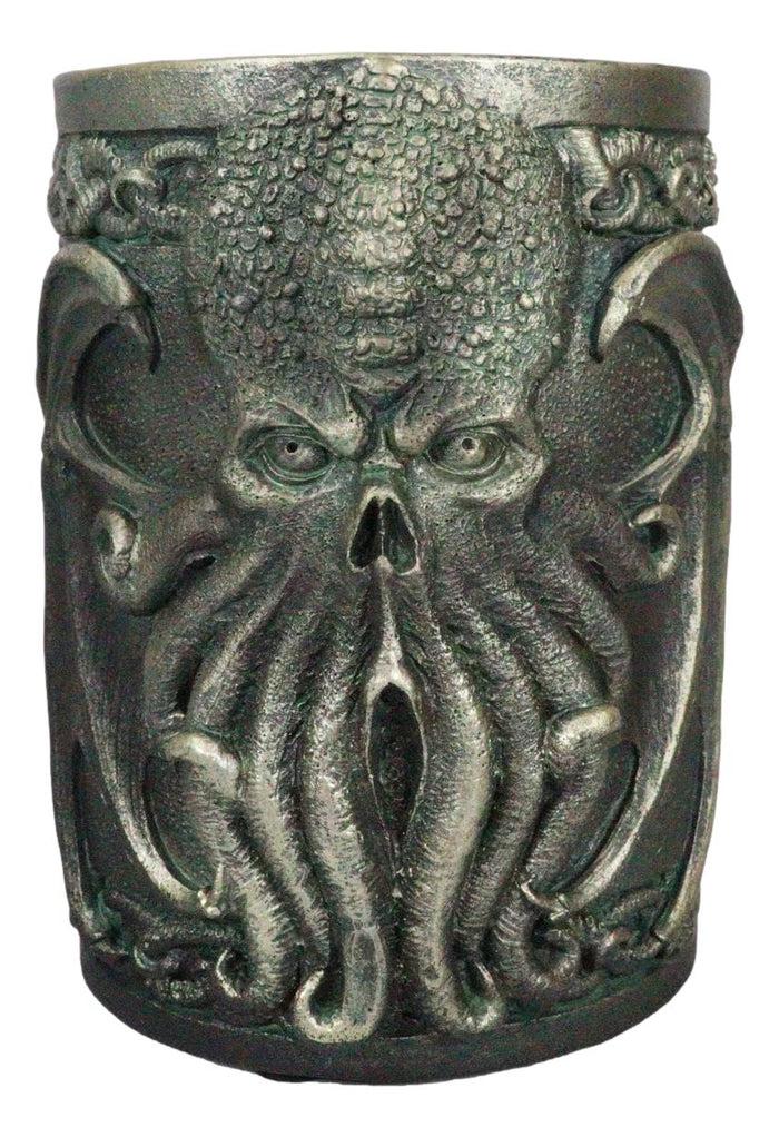 Marine Call Of Cthulhu Skull Sea Monster Stationery Pen Brush Holder Figurine