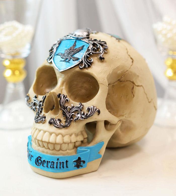 Matter Britain King Arthur Roundtable Knights Sir Geraint Red Devil Skull Statue
