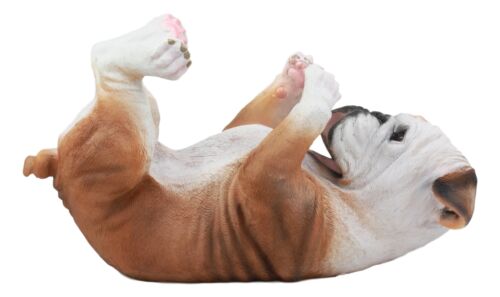 "Meatball" The English Bulldog Wine Bottle Holder Statue 11"Long Canine Dog