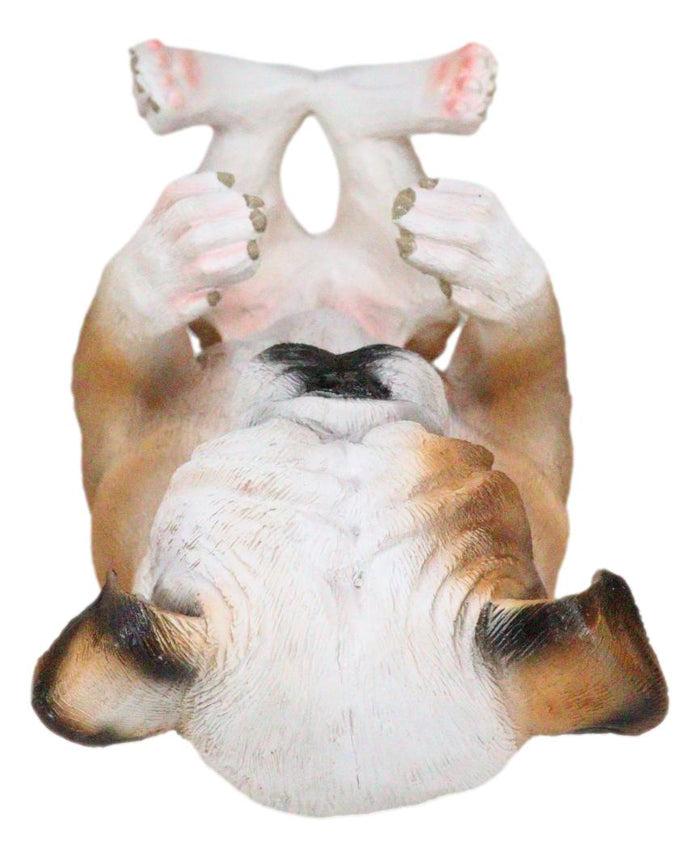 "Meatball" The English Bulldog Wine Bottle Holder Statue 11"Long Canine Dog