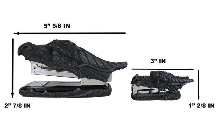 Medieval Smaug Fire Dragon Head Stapler And Staple Remover Office Desk Decors