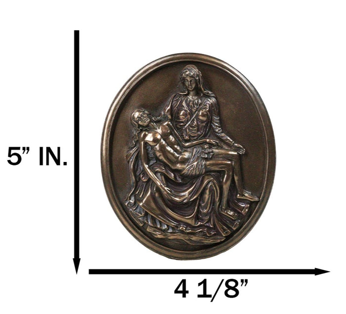 Michelangelo Vatican Saint Peter's Basilica La Pieta Mary Desktop Or Wall Plaque