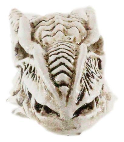 Miniature Tribal Tattoo Demon Horned Dragon Skull Figurine Fantasy Dragons Lair