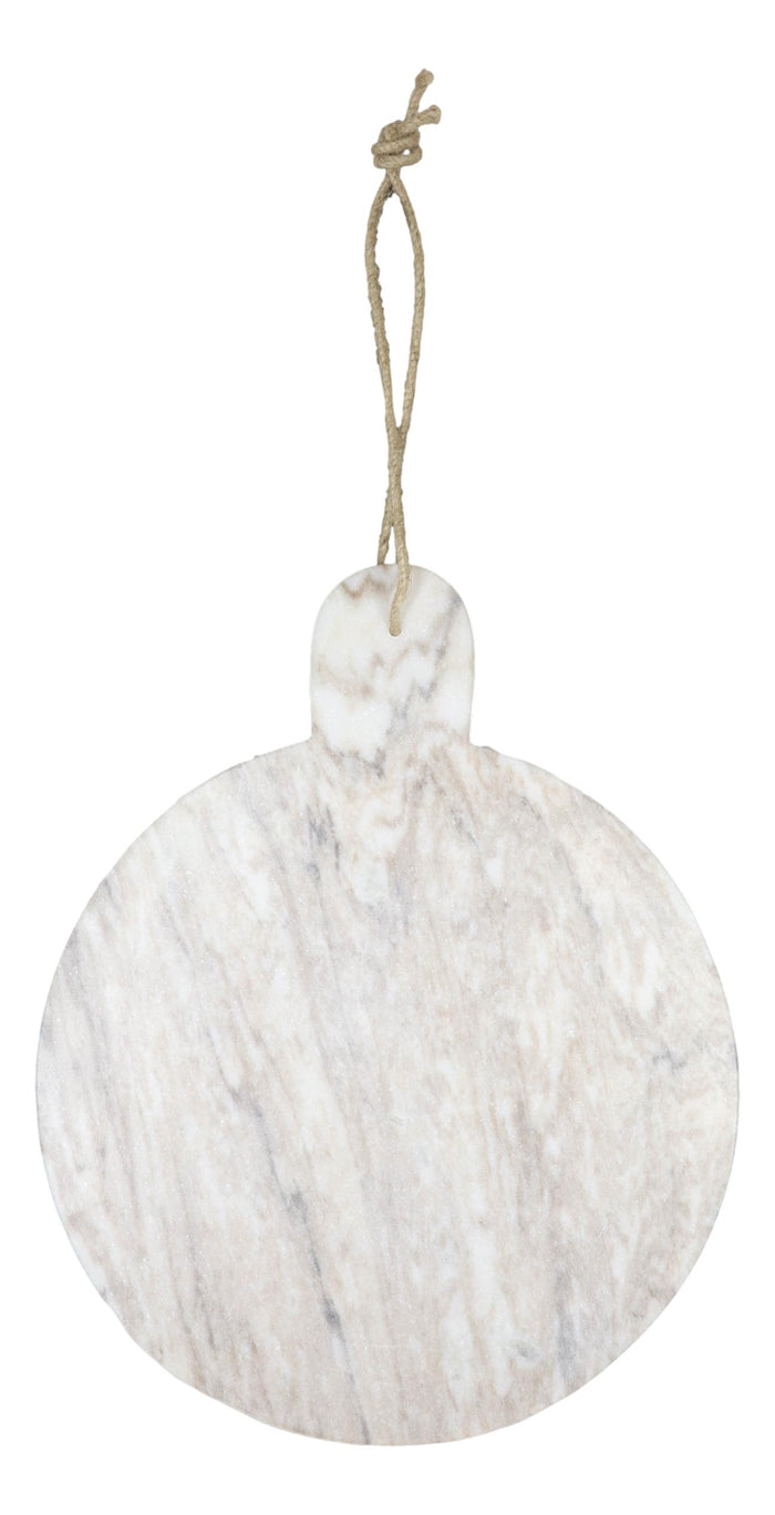 Modern Chic Gray White Veined Natural Marble Cutting Board Charcuterie Tray