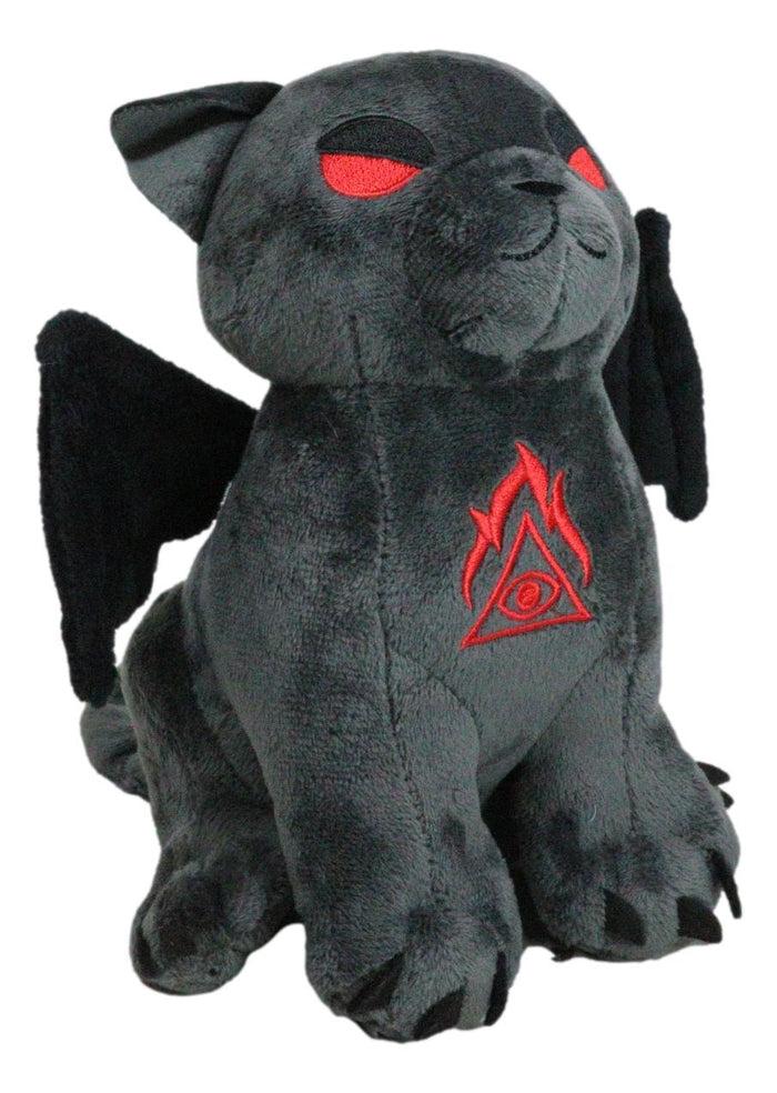 Mythical Fantasy Legend Dracula Vampire Feline Cat Luxe Soft Plush Toy Doll