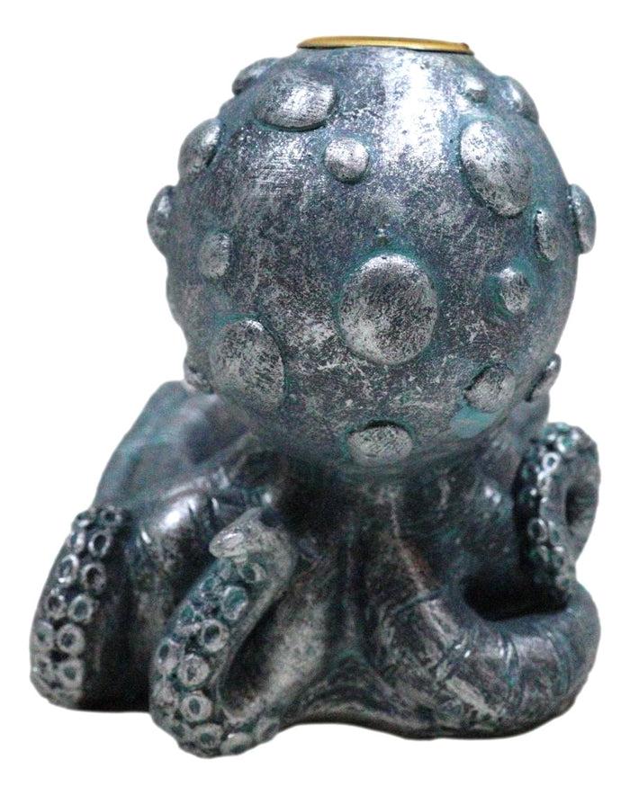 Nautical Cthulhu Octopus Sea Monster Backflow Incense Cone And Stick Holder