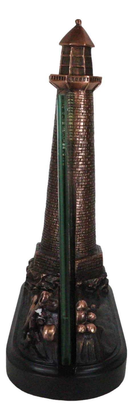 Nautical Marine Lighthouse And Ship Anchor 5"X7" Glass Photo Frame Figurine