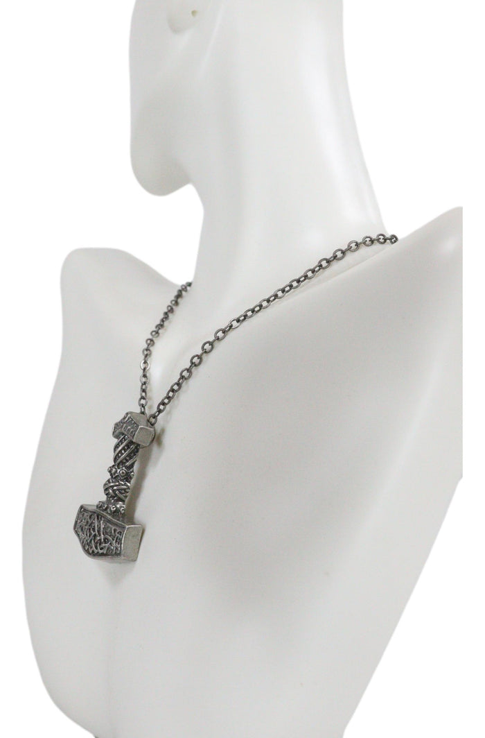 Necklace Hammer Of Thor Pendant Jewelry Necklace. Norse Mythology