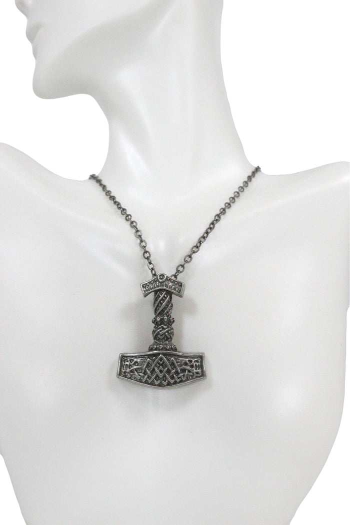 Necklace Hammer Of Thor Pendant Jewelry Necklace. Norse Mythology