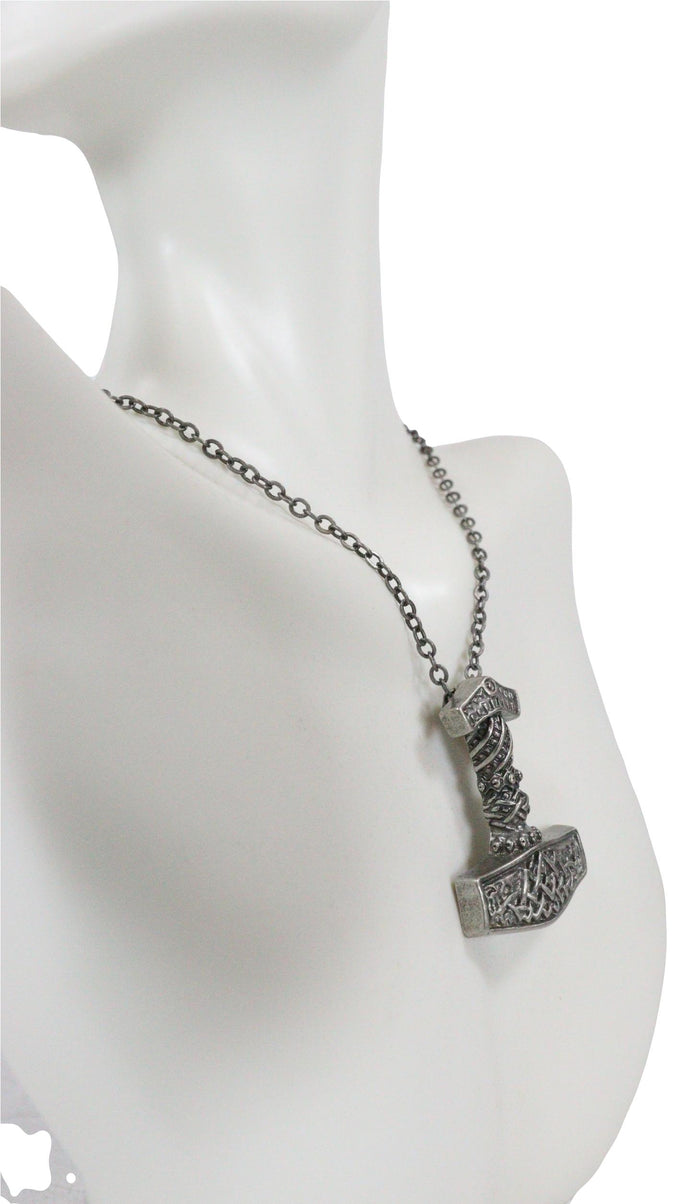 Necklace Hammer Of Thor Pendant Jewelry Necklace. Norse Mythology