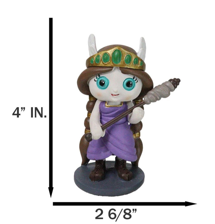 Norse Mythology Norsies Collector Goddess Frigga Queen Of Asgard Small Figurine