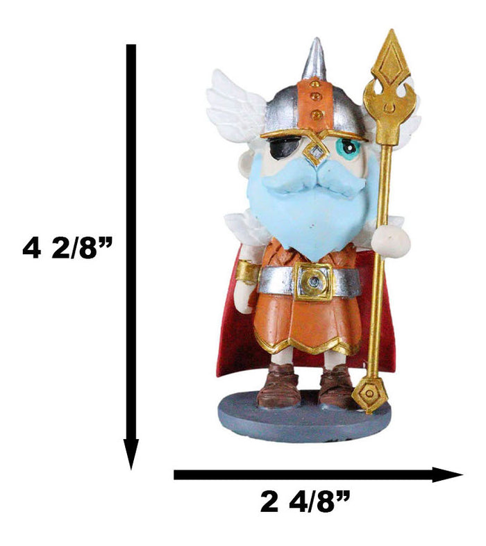Norsies Collector Odin The Alfather Raven King Of Asgard Valhalla Small Figurine