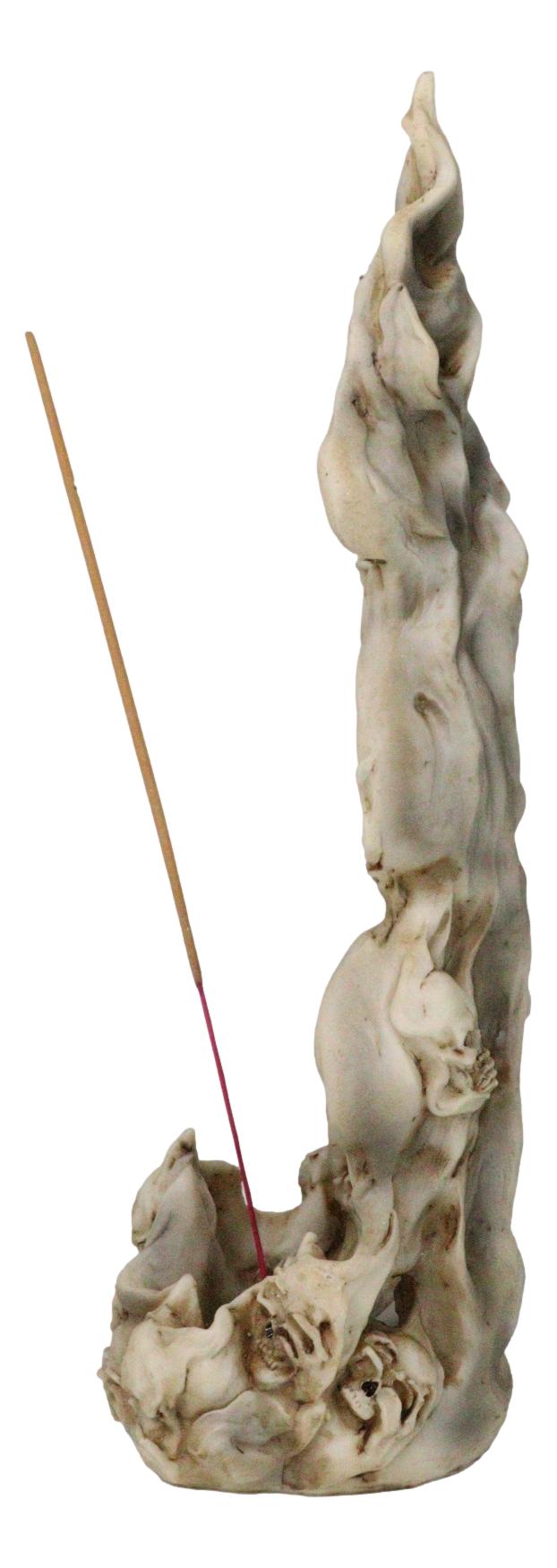 Ossuary Morphing Skulls Ghost Whispers Of Lost Souls Incense Burner Figurine