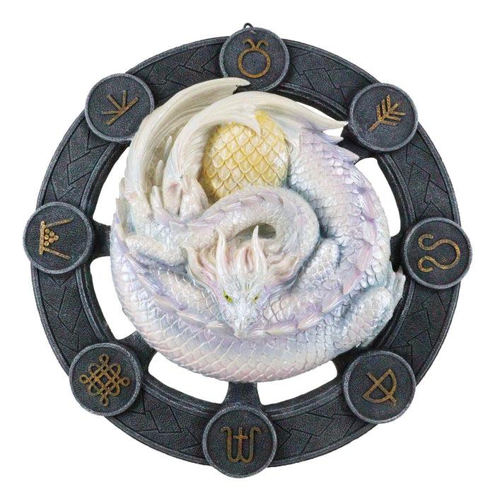 Ostara Drake Spring Equinox Wheel Of The Year Sabbats Of The Dragon Wall Decor