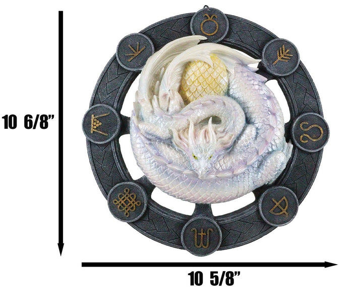 Ostara Drake Spring Equinox Wheel Of The Year Sabbats Of The Dragon Wall Decor