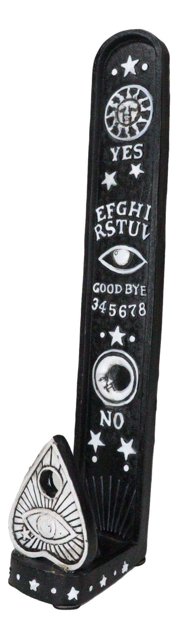 Ouija Spirit Trance Board With Evil Eye Planchette Tower Incense Stick Holder