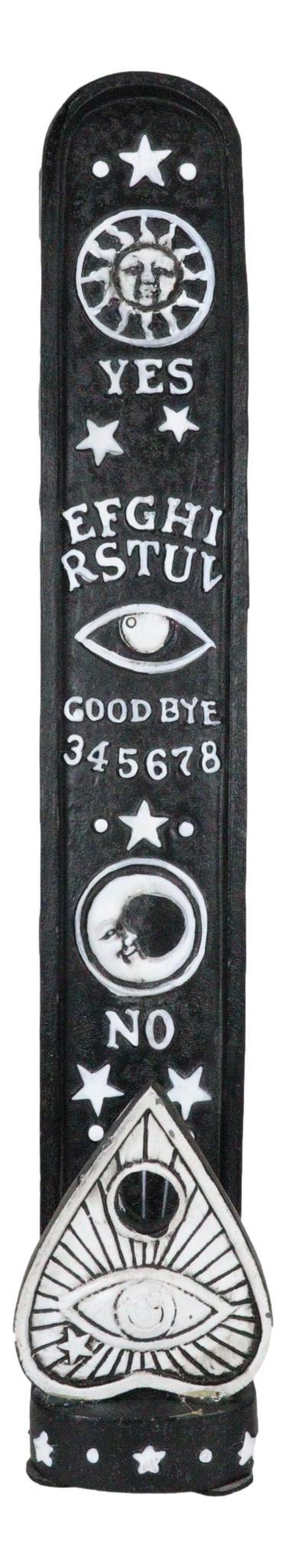 Ouija Spirit Trance Board With Evil Eye Planchette Tower Incense Stick Holder