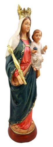 Our Lady Of Perpetual Help Figurine Christian Catholic Blessed Virgin Mary Decor