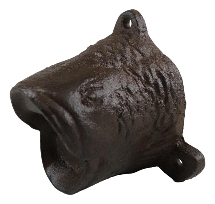 Pack Of 2 Cast Iron Rustic Bronze Nautical Marine Fish Wall Beer Bottle Openers