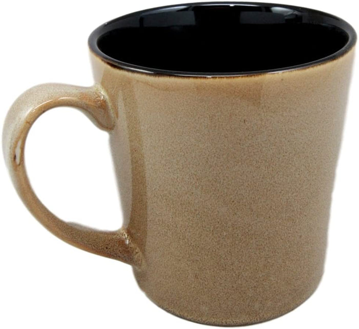 PACK OF 2 Glazed Stoneware Patriotic Bald Eagle 13oz Ceramic Mug Coffee Cup