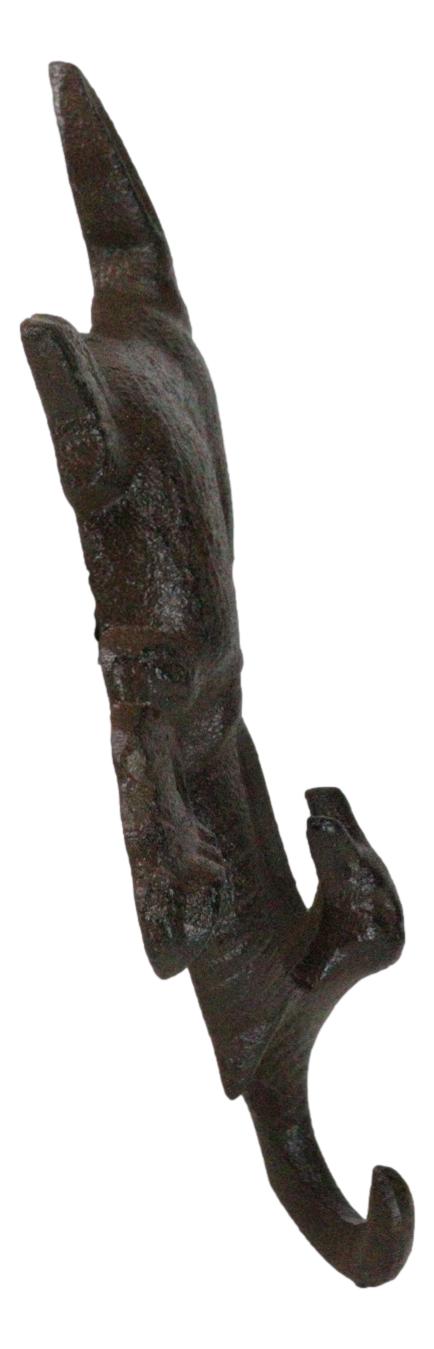 Pack Of 2 Rustic Cast Iron Cottage Bunny Brer Rabbit Hare Wall Decor Key Hooks