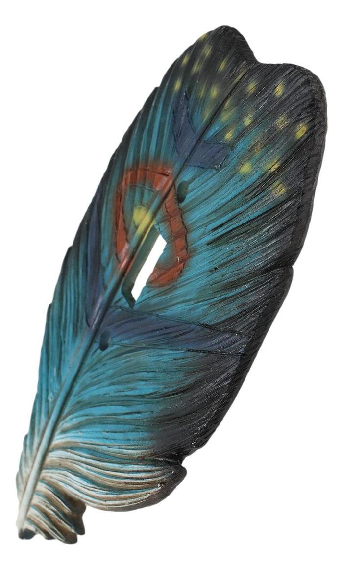 Pack Of 2 Southwestern Indian Dreamcatcher Feathers Single Toggle Switch Plates