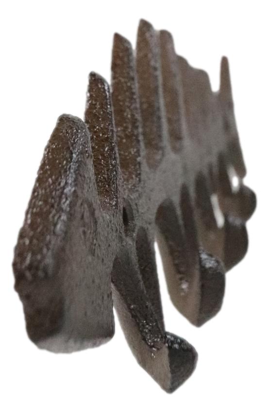 Pack Of 2 Vintage Marine Decorative Cast Iron Fish Bone Quadruple Wall Hooks