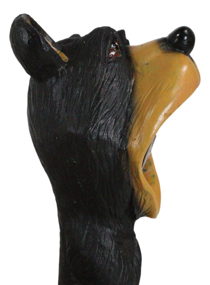 Pack Of 2 Western Comical Forest Black Bear Soda Beer Hand Bottle Cap Openers