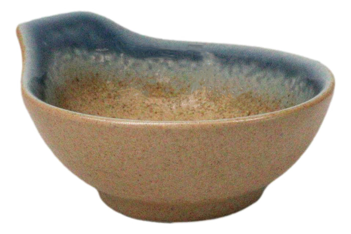 Pack Of 5 Blue River Ao Nagashi Small Ponzu Miso Soup Bowls With Handle 5oz
