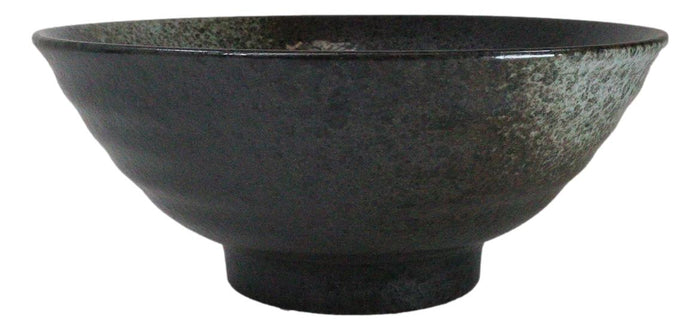 Pack Of 5 Charcoal Grey Tone Hakumu Collection Large Ramen Soup Dinner Bowl 40oz