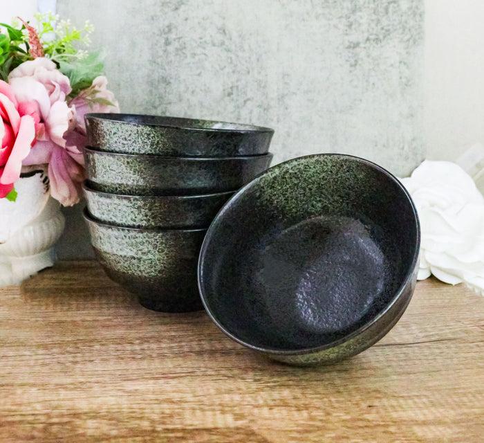 Pack Of 5 Grey Tone Hakumu Ceramic Soup Salad Rice Donburi Poke Bowls 24oz Pack Of 5 Grey Tone Hakumu Ceramic Soup Salad Rice Donburi Poke Bowls 24oz