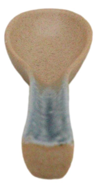 Pack Of 6 Ao Nagashi River Collection Ceramic Asian Soup Spoons With Hook 5.75"L