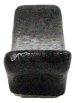 Pack Of 6 Charcoal Grey Hakumu Collection Porcelain Chopsticks Hashioki Rest