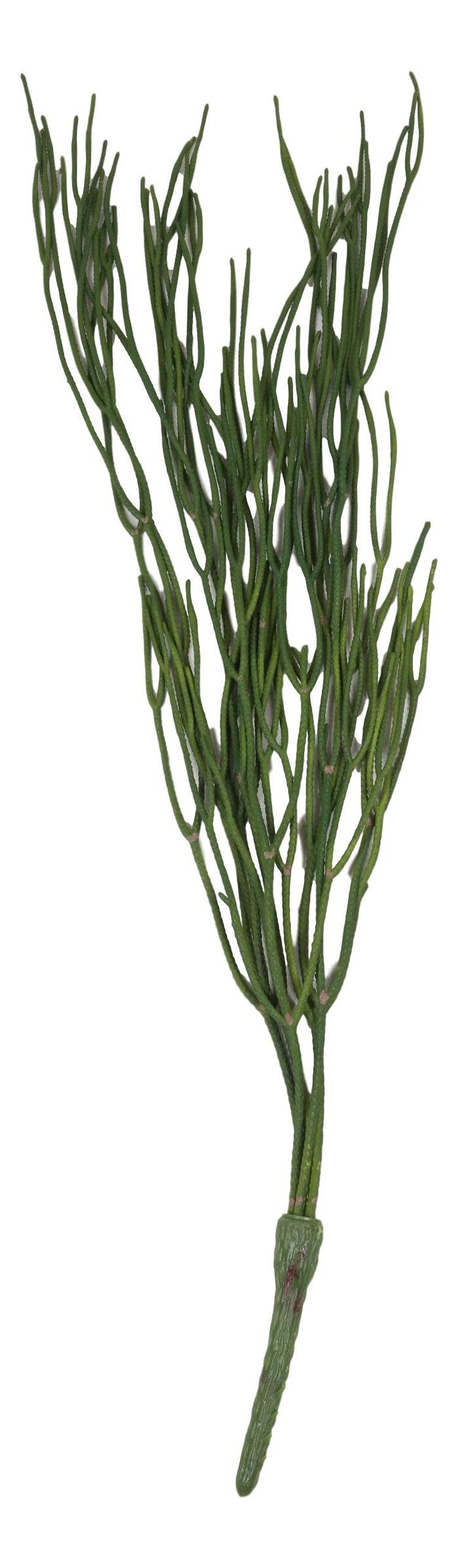 Pack Of 6 Realistic Lifelike Artificial Soft Draping Leafy Stem Botanicas 26"L