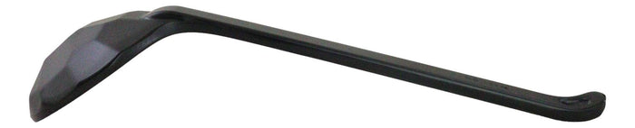 Pack Of 6 Ridged Matte Black Melamine Stirring Mixing Serving Ladle Spoons